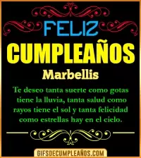 GIF Frases de Cumpleaños Marbellis